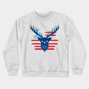 American elk Crewneck Sweatshirt